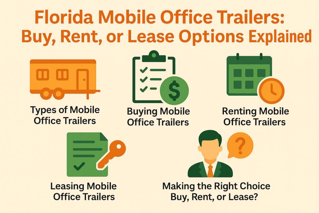 Florida Mobile Office Trailers