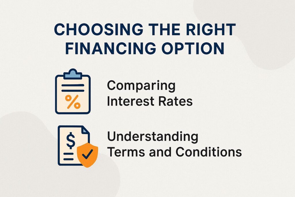 Choosing the Right Financing Option