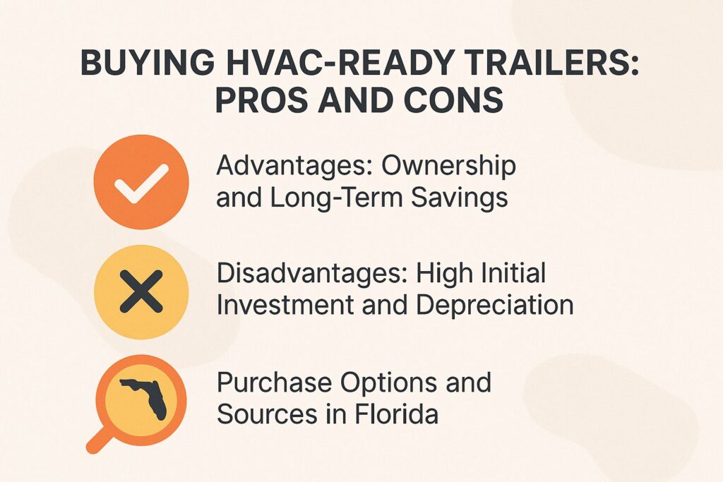 Buying HVAC-Ready Trailers: Pros and Cons