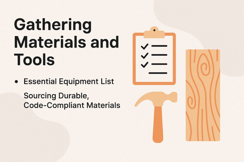 Gathering Materials and Tools
