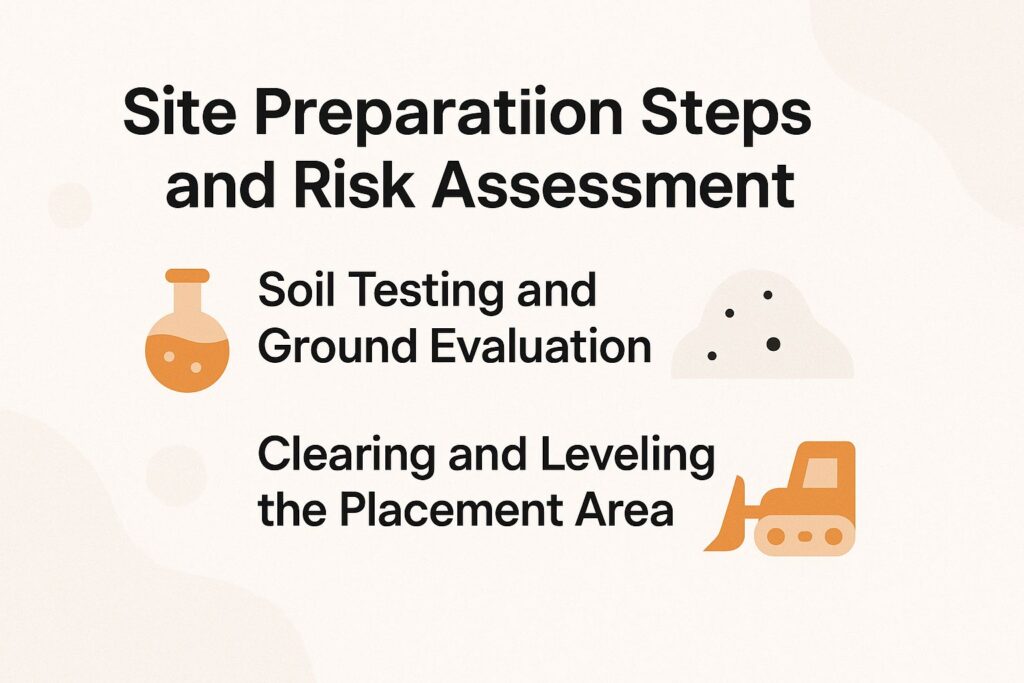 Site Preparation Steps and Risk Assessment