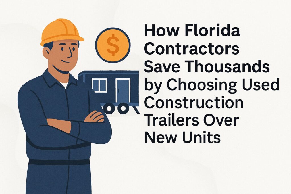 how-florida-contractors-save-thousands-by-choosing-used-construction-trailers-over-new-units